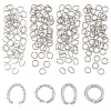 DICOSMETIC 200Pcs 4 Style 304 Stainless Steel Jump Rings STAS-DC0005-83-1