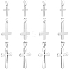 12Pcs 3 Styles 304 Stainless Steel Pendants STAS-BBC0007-24-6