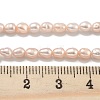 Natural Cultured Freshwater Pearl Beads Strands PEAR-P062-01G-5