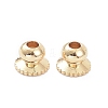Apetalous Brass Bead Caps LS-KK-K086-20LG-1