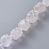 Natural Quartz Crystal Car Hanging Decorations HJEW-O002-08-3