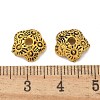 Tibetan Style Alloy Bead Caps TIBE-P003-56AG-2