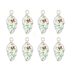 Alloy Enamel Pendants PALLOY-TAC0009-25P-B-1