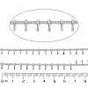 304 Stainless Steel Curb Chains CHS-P024-06P-2