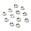 201 Stainless Steel Spacer Beads STAS-B006-15P-1