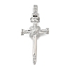 Brass Micro Pave Cubic Zirconia Pendants KK-P336-29P-1