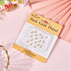 80Pcs Brass Bead Tips KK-BBC0019-12-5