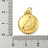 304 Stainless Steel Pendants Rhinestone Settings LS-STAS-O009-01J-G-3