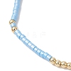 2Pcs Glass Seed Beaded Stretch Bracelets Sets for Women BJEW-MZ00296-02-4