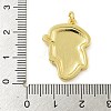 Halloween Theme Rack Plating Brass Pendants KK-Z067-18G-04-3