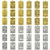 18Pcs 6 Styles Zinc Tibetan Style Alloy Pendants FIND-YW0004-70A-2