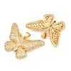 Brass Micro Pave Cubic Zirconia Pendants CU-CBA908F-05G-04-2