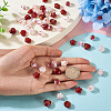 80Pcs 8 Styles Millefiori Glass Beads Strands GLAA-TA0003-43C-6