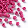 Opaque Acrylic Beads X-MACR-S370-C6mm-A13-1