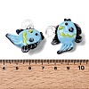 Handmade Lampwork Pendants LAMP-B035-01B-16-3