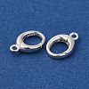 925 Sterling Silver Twister Clasp STER-D006-14S-2