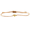 Valentine's Adjustable Braided Polyester Cord Bracelets GM2838-3-1