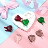 8Pcs 4 Colors Transparent Resin Pendants RESI-YW0003-19-2