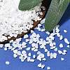 Natural White Jade Chip Beads G-O103-16-4