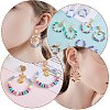 DIY Heishi Beaded Earring Making Kit DIY-SZ0009-48-7