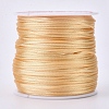 Nylon Satin Rattail Cords NWIR-WH0009-15A-07-1