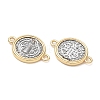 Brass Connector Charms KK-CBA56EF-05GP-2