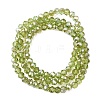 Electroplate Glass Beads Strands EGLA-A034-T4mm-K15-6