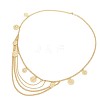 Alloy Coin Multi-Layered Chain Waist Body Chains for Women FS-WG18420-01-5