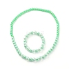 Acrylic Beaded Bracelet & Necklace Set for Kids SJEW-JS01207-04-1