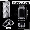 Acrylic Packing Boxes with Lids for Gold Bar LS-CON-WH0085-142-2