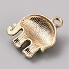 Alloy Rhinestone Pendants ENAM-CJC0003-61F-G-2