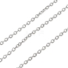 Tarnish Resistant 304 Stainless Steel Cable Chains CHS-Q001-10-100m-1