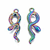 Rainbow Color Alloy Pendants PALLOY-N163-117-NR-3