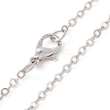 Brass Cable Chain Necklaces NJEW-JN04511-09-3