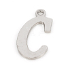 Non-Tarnish 201 Stainless Steel Pendants STAS-L244-04C-P-2