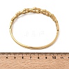 304 Stainless Steel Rhinestone Hinged Bangles for Women BJEW-B168-19G-5