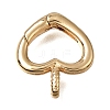 Brass Spring Gate Rings KK-CBA4292-06G-1