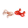Transparent Acrylic Beads X-TACR-T030-09M-2