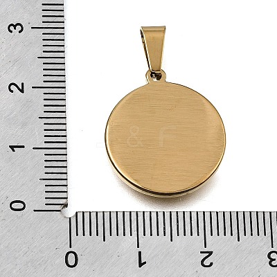 304 Stainless Steel Pendants STAS-G400-03G-02-1