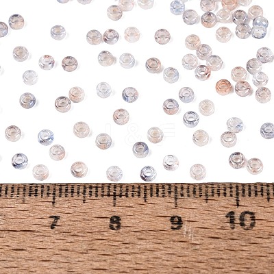 Baking Paint Glass Seed Beads SEED-Q041-03A-13-1
