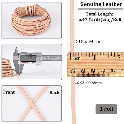 5M Flat Cowhide Leather Cords WL-GF0001-27B-03-1