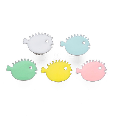 Cute Fish Enamel Pin JEWB-S012-002P-NF-1