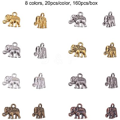 Metal Alloy Charms PALLOY-PH0001-30-1