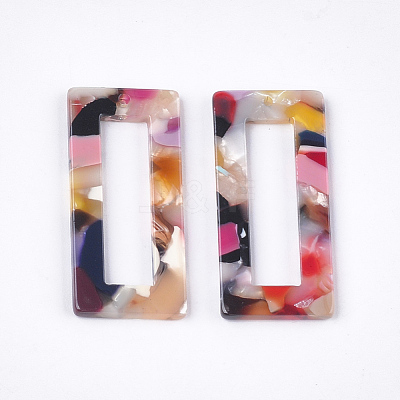 Cellulose Acetate(Resin) Pendants X-KY-T008-23E-1