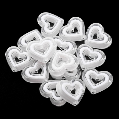 Acrylic Beads X-SACR-G033-01B-1