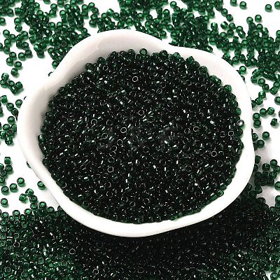 Transparent Colours Glass Round Seed Beads SEED-B001-06A-10-1