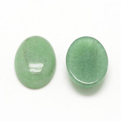 Natural Green Aventurine Cabochons G-R415-30x40-43-1