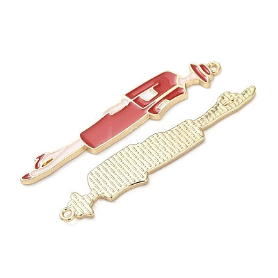 Alloy Enamel Big Pendants ENAM-K076-20A-1