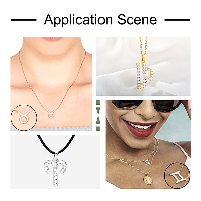 2 Sets 2 Colors Zinc Alloy Pendants ALRI-FW0001-02-1