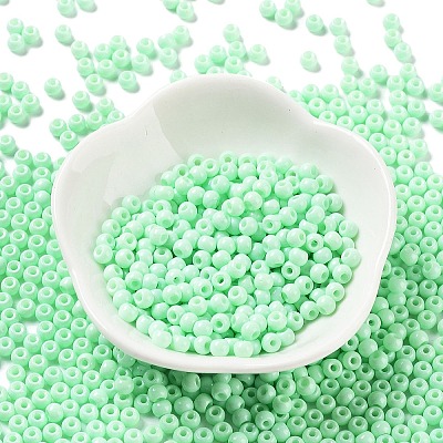 Baking Paint Glass Seed Beads SEED-H002-I-A524-1